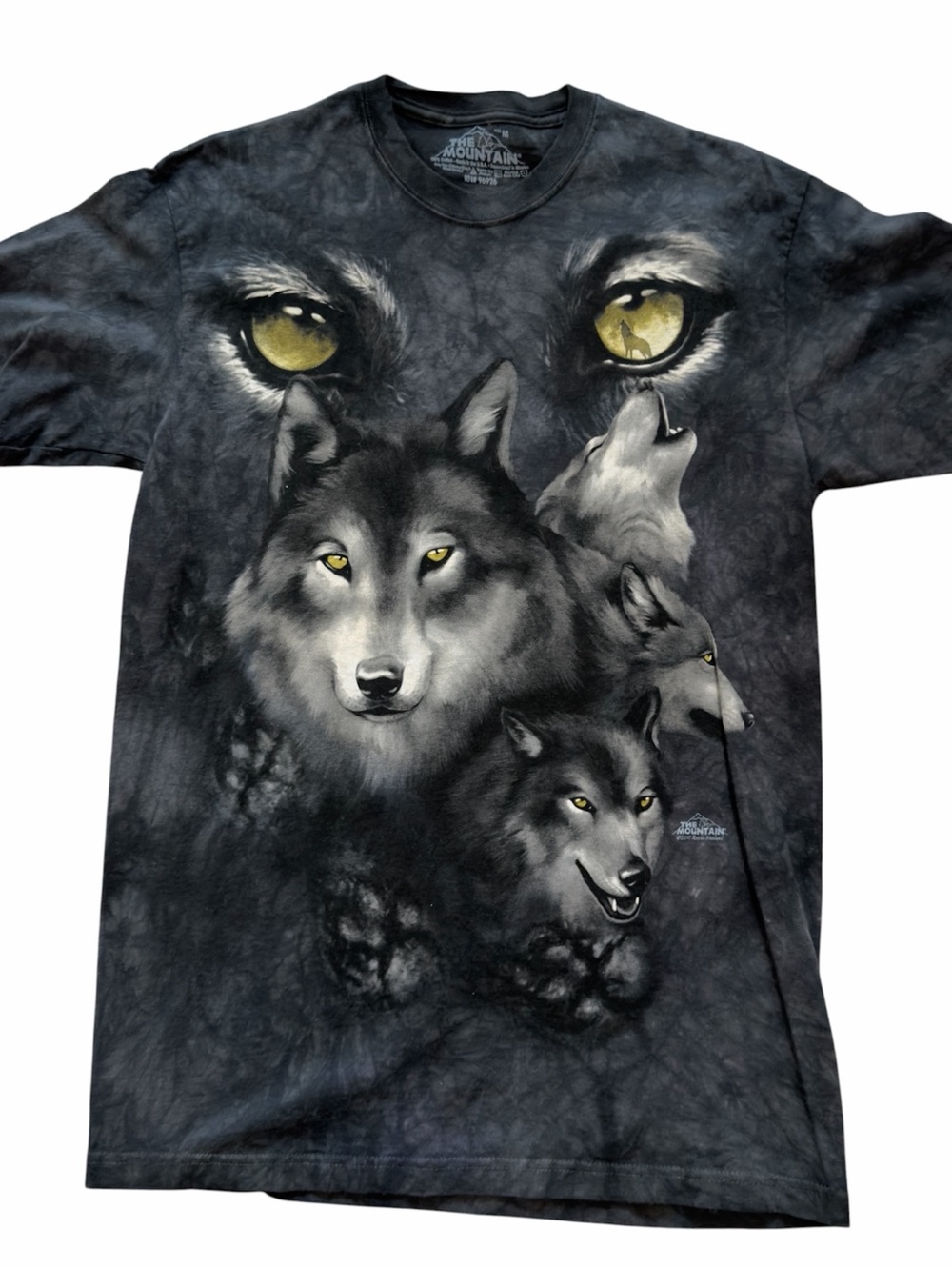 The Mountain Rico Malave Wolf Pack T Shirt Mens Medium 2011 Y2K